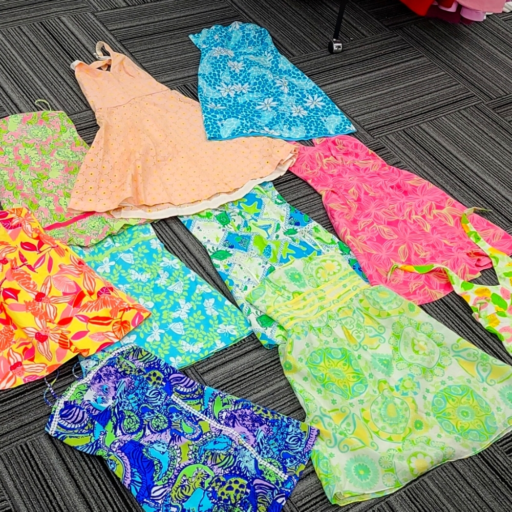 10 PC Lot of Lilly Pulitzer Items All SZ 4